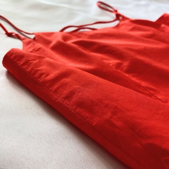 & Other Stories Red Midi Dress - Picture 8 of 10